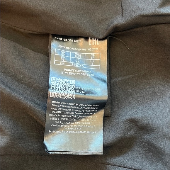 Guess Black Faux Leather Women's Jacket - Picture 8 of 9